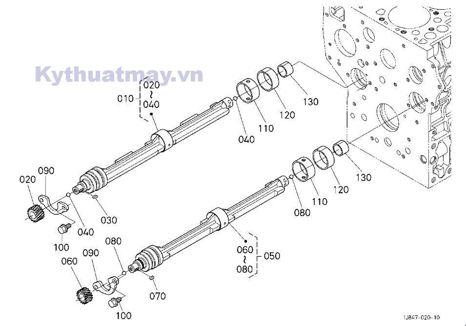Trục cân bằng chống rung